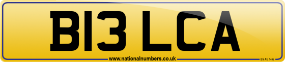 B13 LCA