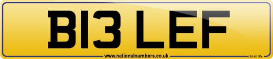 B13 LEF