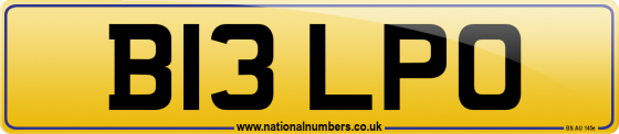 B13 LPO