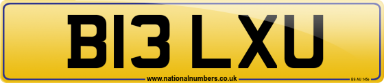 B13 LXU