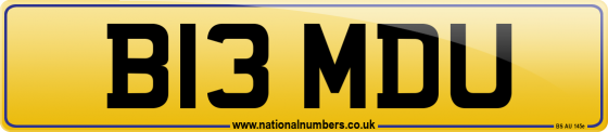 B13 MDU
