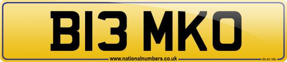 B13 MKO