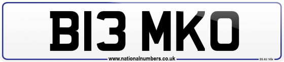 B13 MKO