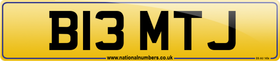 B13 MTJ