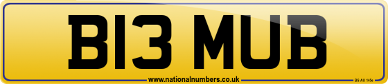 B13 MUB