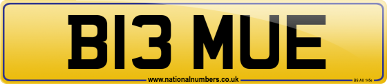 B13 MUE