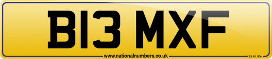 B13 MXF