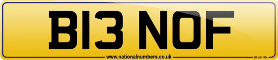 B13 NOF