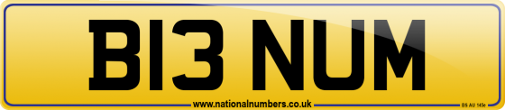 B13 NUM