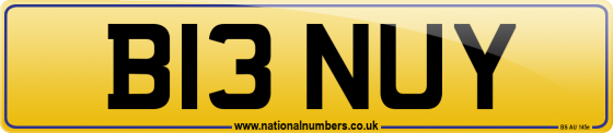 B13 NUY