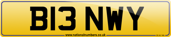 B13 NWY