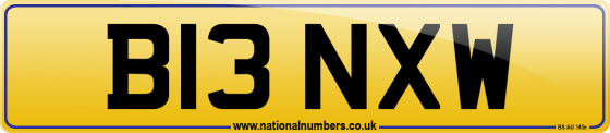 B13 NXW