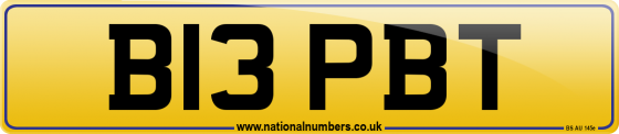 B13 PBT