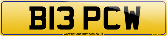 B13 PCW