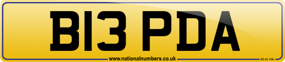 B13 PDA