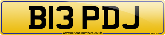 B13 PDJ
