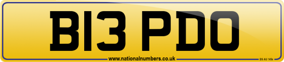B13 PDO