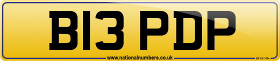 B13 PDP