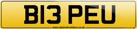 B13 PEU