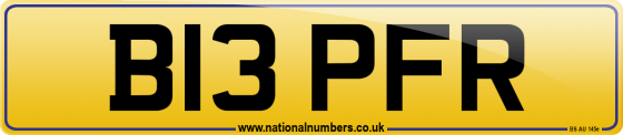B13 PFR