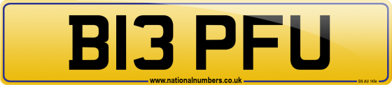 B13 PFU
