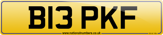 B13 PKF