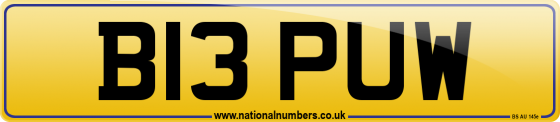 B13 PUW