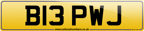 B13 PWJ