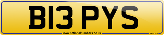 B13 PYS