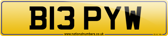 B13 PYW