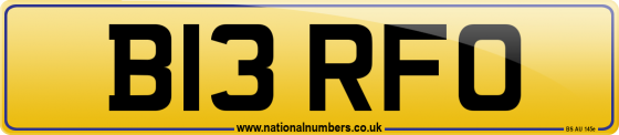 B13 RFO