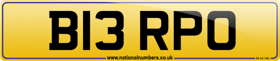 B13 RPO