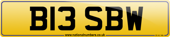 B13 SBW