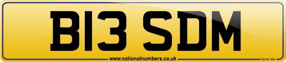 B13 SDM