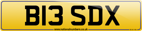 B13 SDX