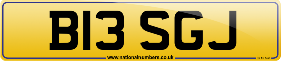 B13 SGJ