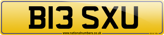 B13 SXU