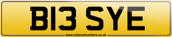 B13 SYE