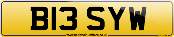 B13 SYW