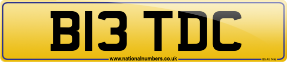 B13 TDC