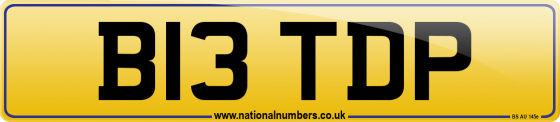 B13 TDP