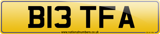 B13 TFA