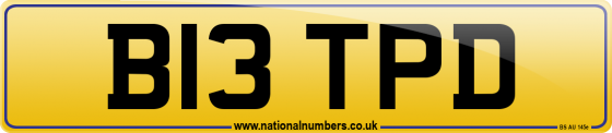 B13 TPD