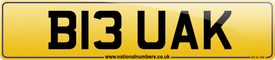B13 UAK