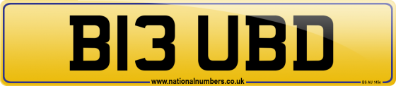 B13 UBD