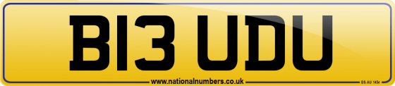 B13 UDU
