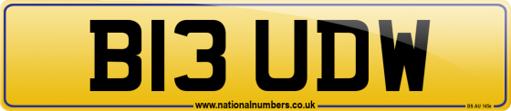 B13 UDW