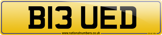 B13 UED