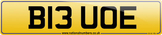 B13 UOE