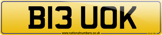 B13 UOK